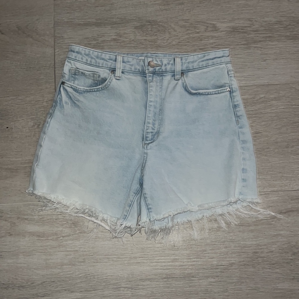 COPY - joe's The Sadie Distressed High Waist Denim Shorts